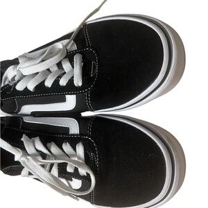 Vans Black and White Sneakers